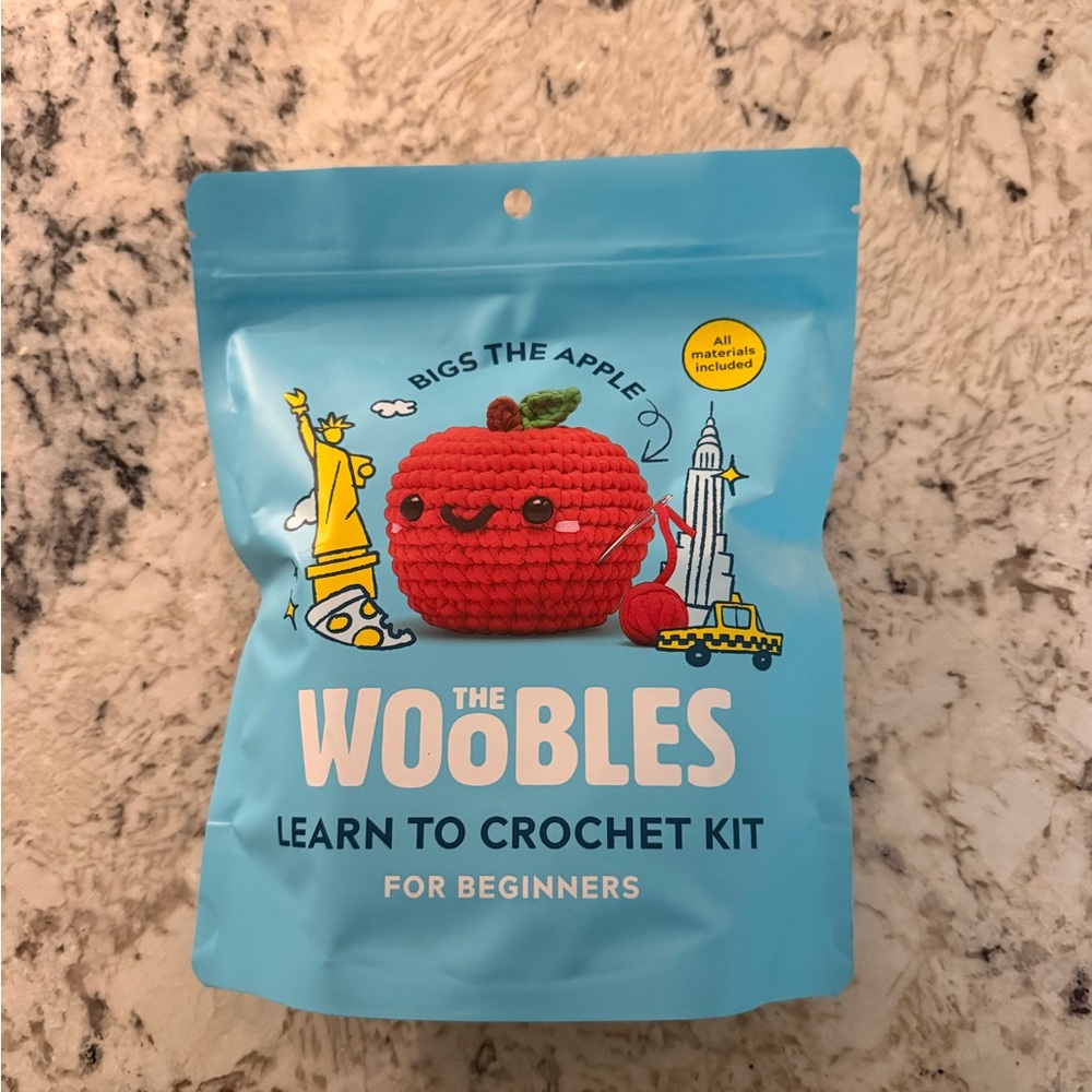 The Woobles Crochet Kit - Bigs the Apple
